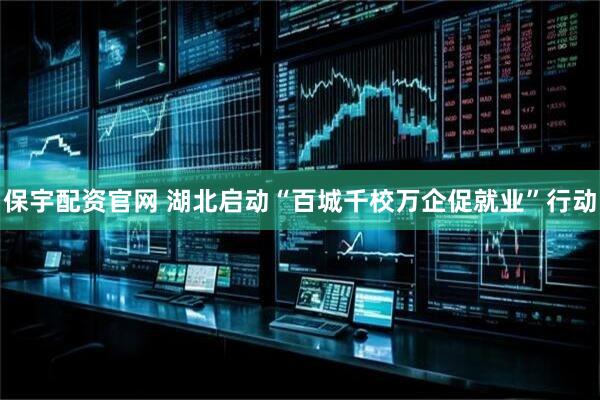 保宇配资官网 湖北启动“百城千校万企促就业”行动